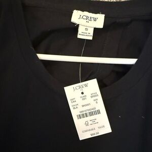 J. Crew Women’s Black Open Back dress